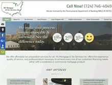 Tablet Screenshot of mjlendingservices.com
